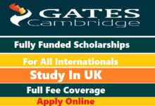 Gates Cambridge Scholarship in the UK 2023 (Fully Funded)