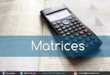 Matrices Mathematics Form 3 Notes and K.C.S.E Topical Q&A