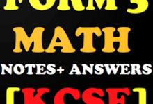 Quadratic Expressions and Equations - Mathematics Form 3 Notes and K.C.S.E Topical Q&A