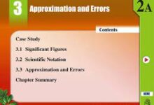 Approximation and Errors - Mathematics Form 3 Notes